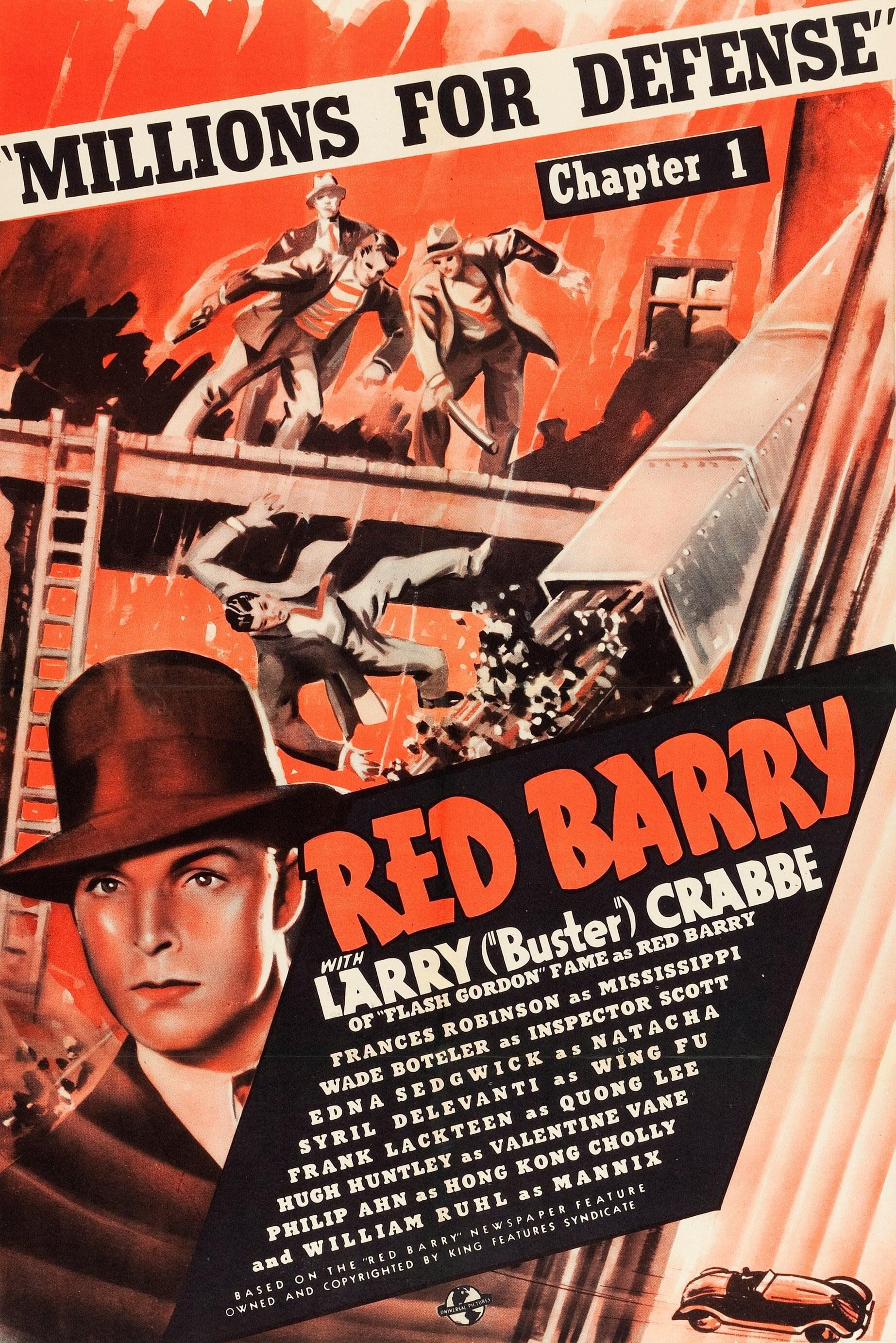 Red Barry poster