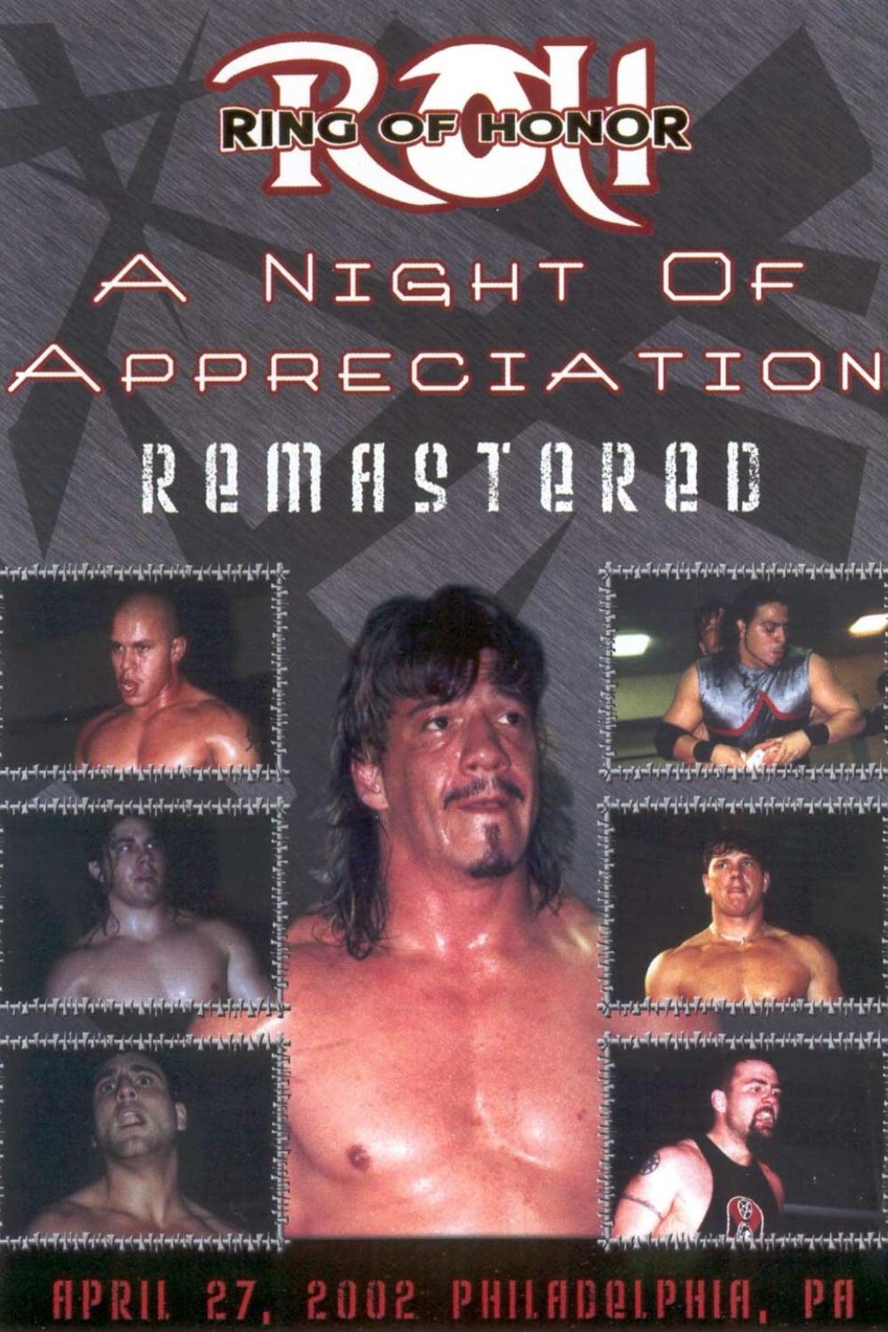 ROH: Night of Appreciation poster