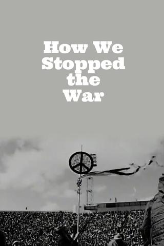 How We Stopped the War poster