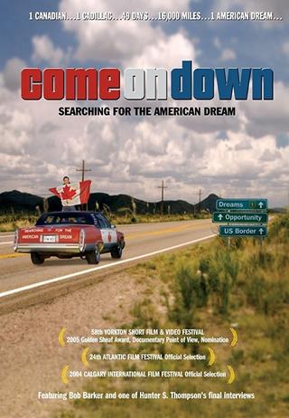 Come on Down: Searching for the American Dream poster