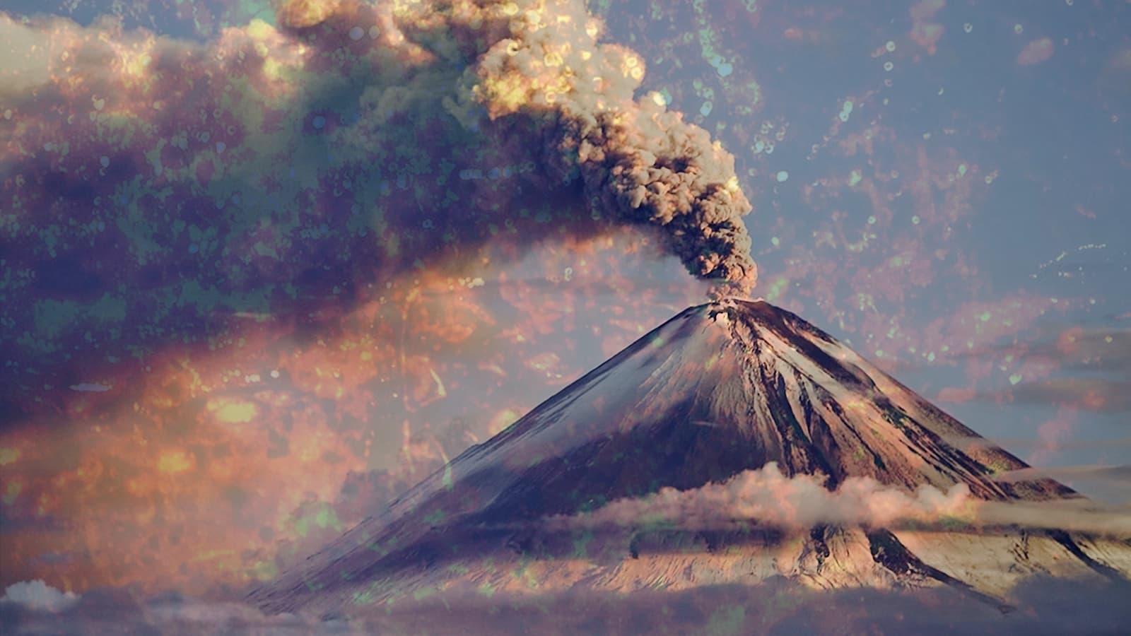 A Volcano Odyssey backdrop