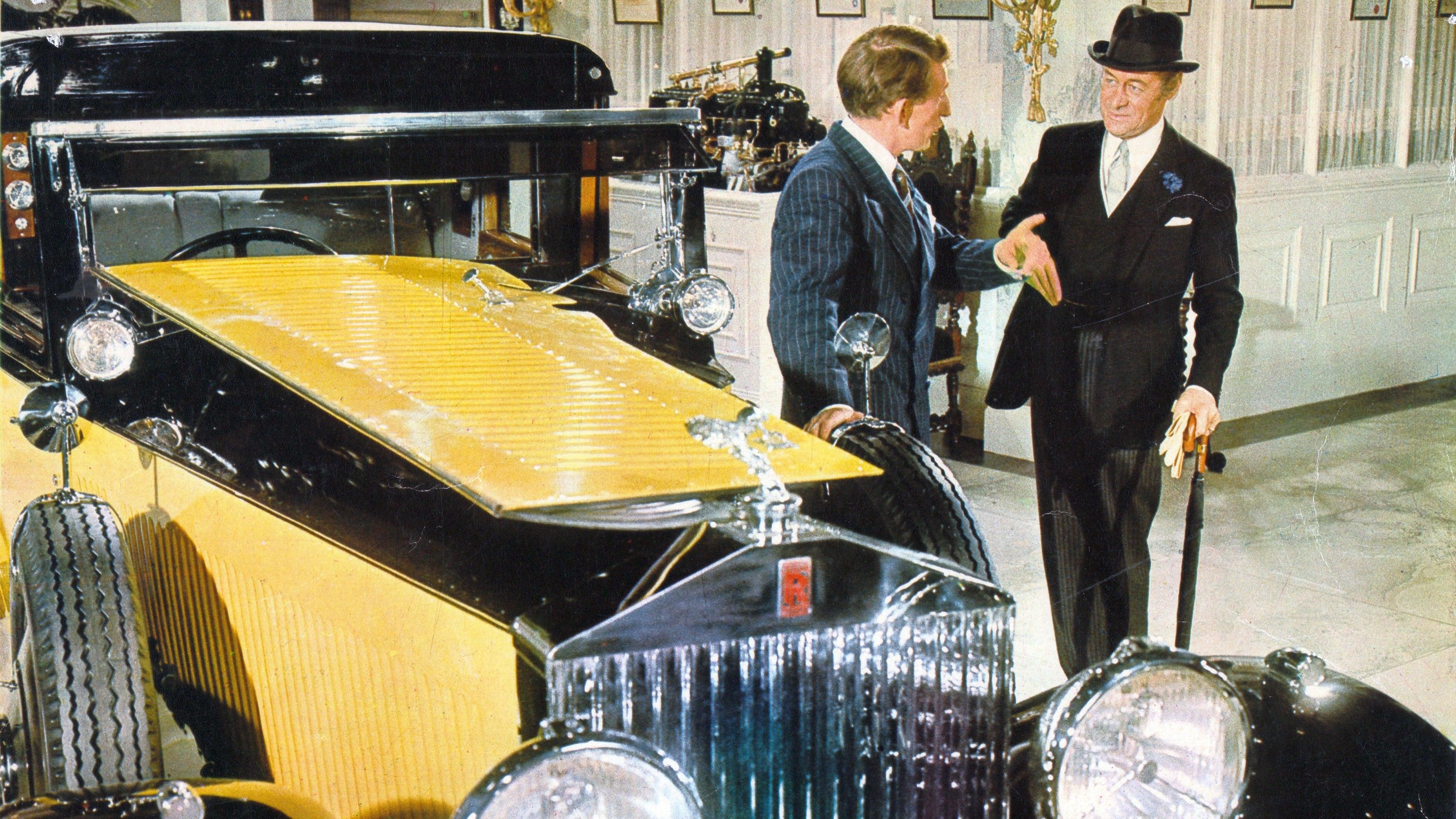 The Yellow Rolls-Royce backdrop