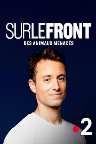 Sur le front des animaux menacés poster