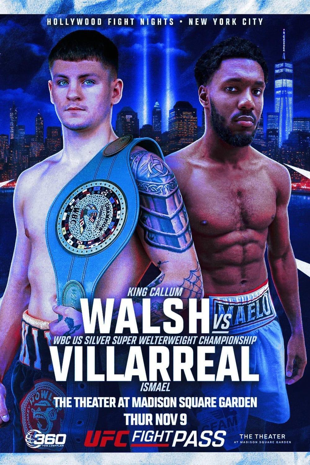 Callum Walsh vs. Ismael Villarreal poster