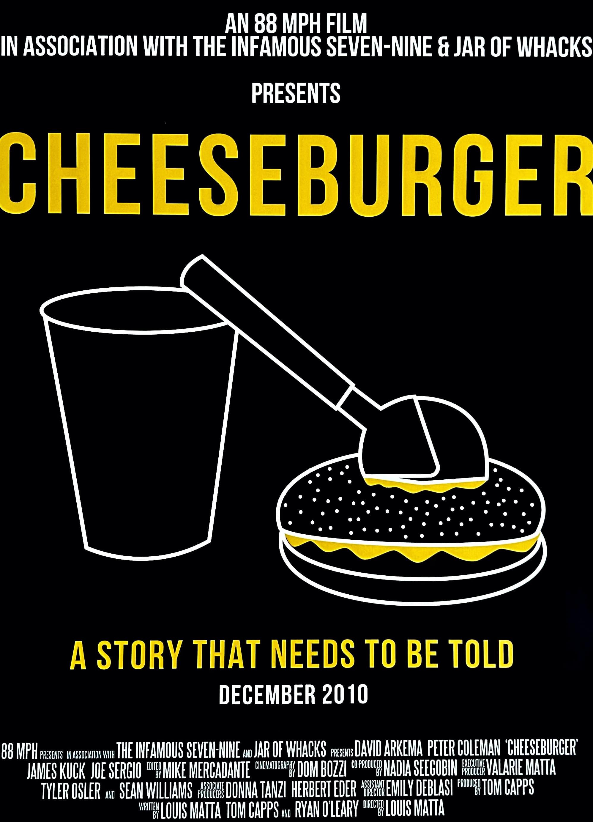 Cheeseburger poster