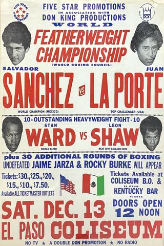 Salvador Sanchez vs. Juan Laporte poster