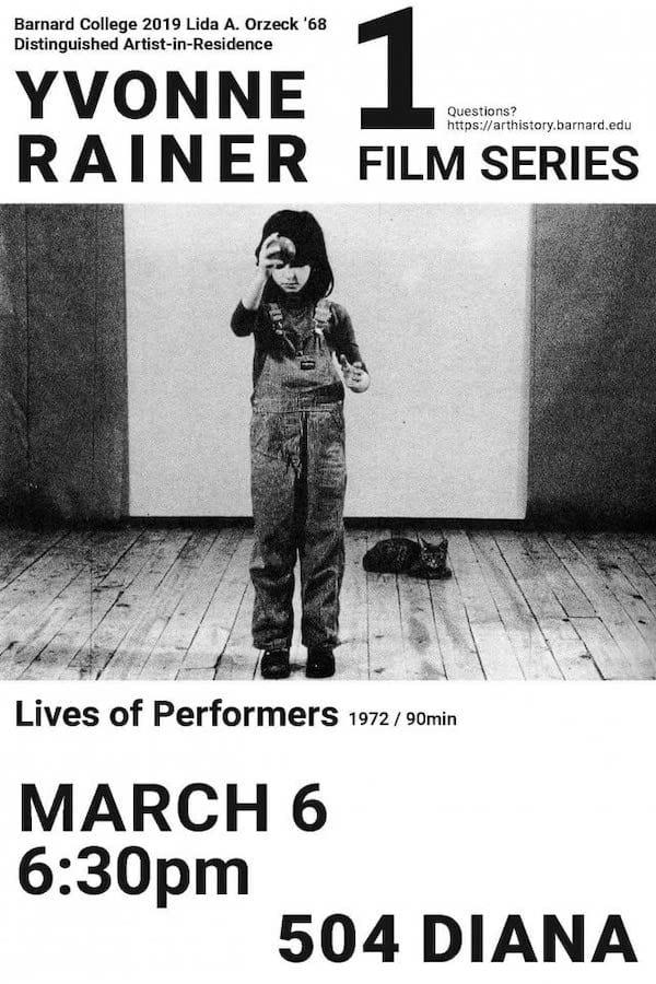 Lives of Performers poster