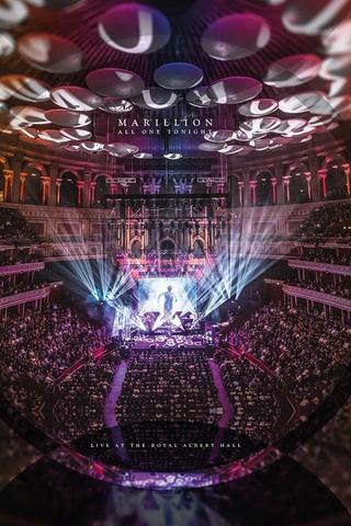 Marillion: All One Tonight - Live At The Royal Albert Hall poster