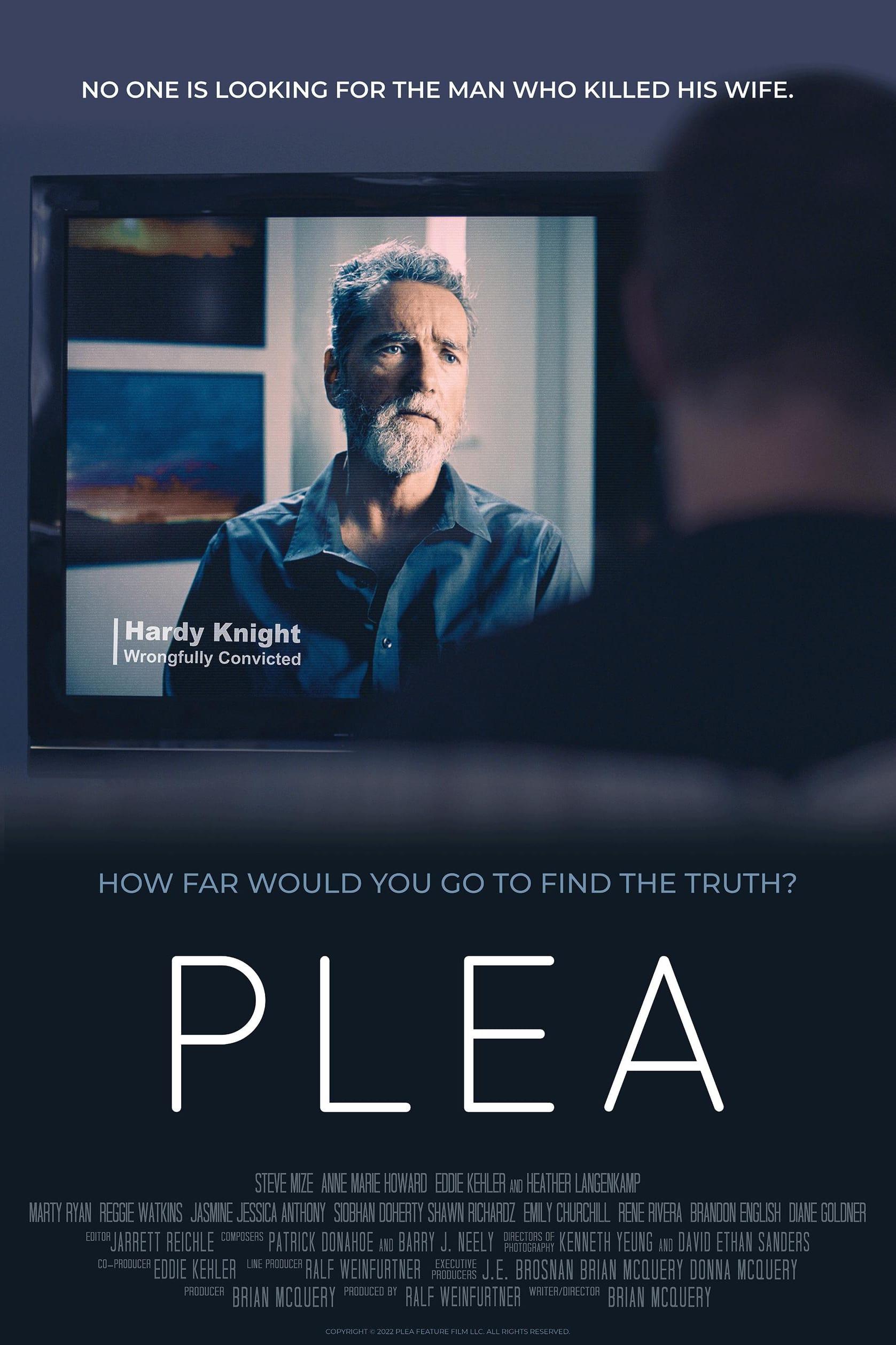 Plea poster