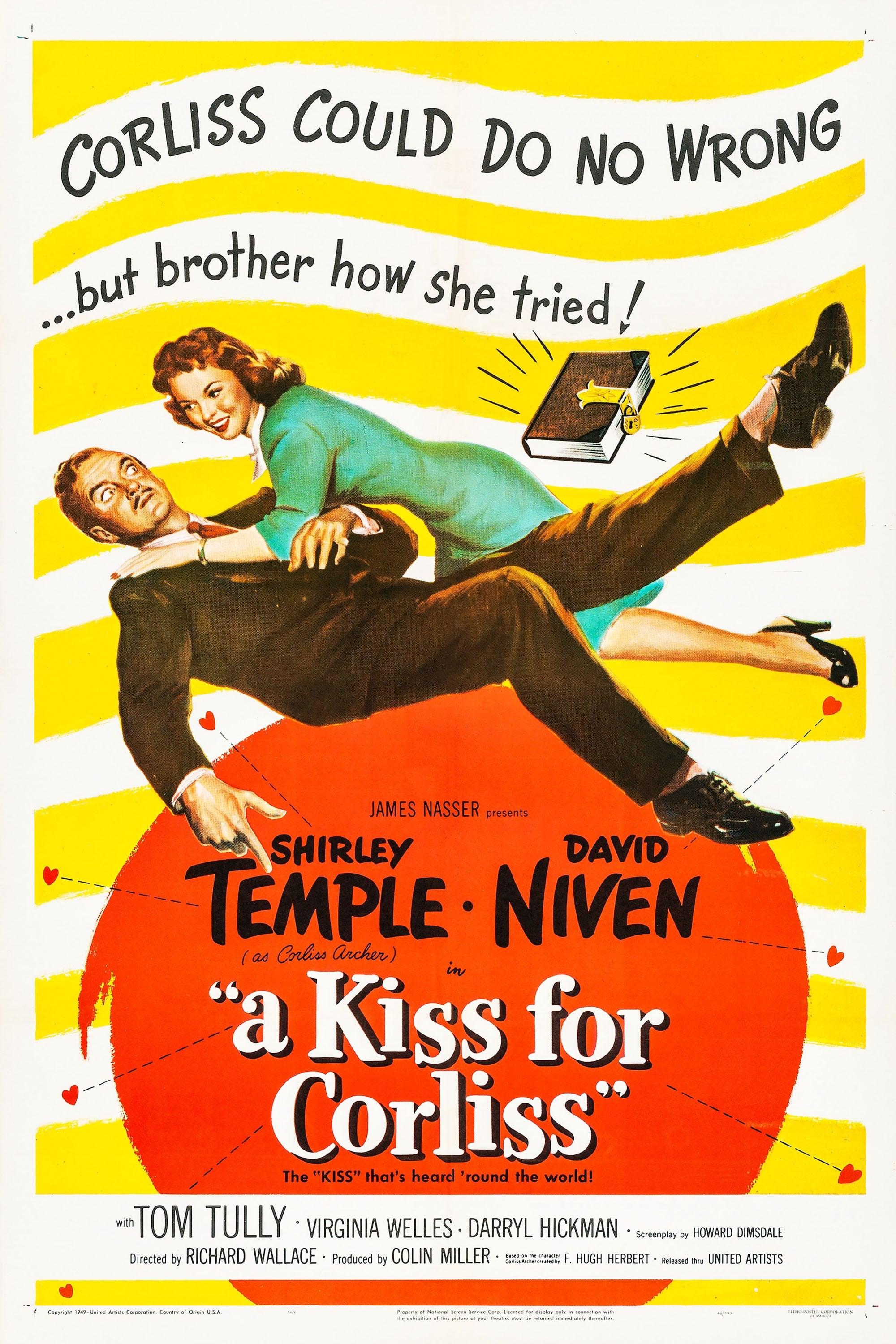 A Kiss for Corliss poster