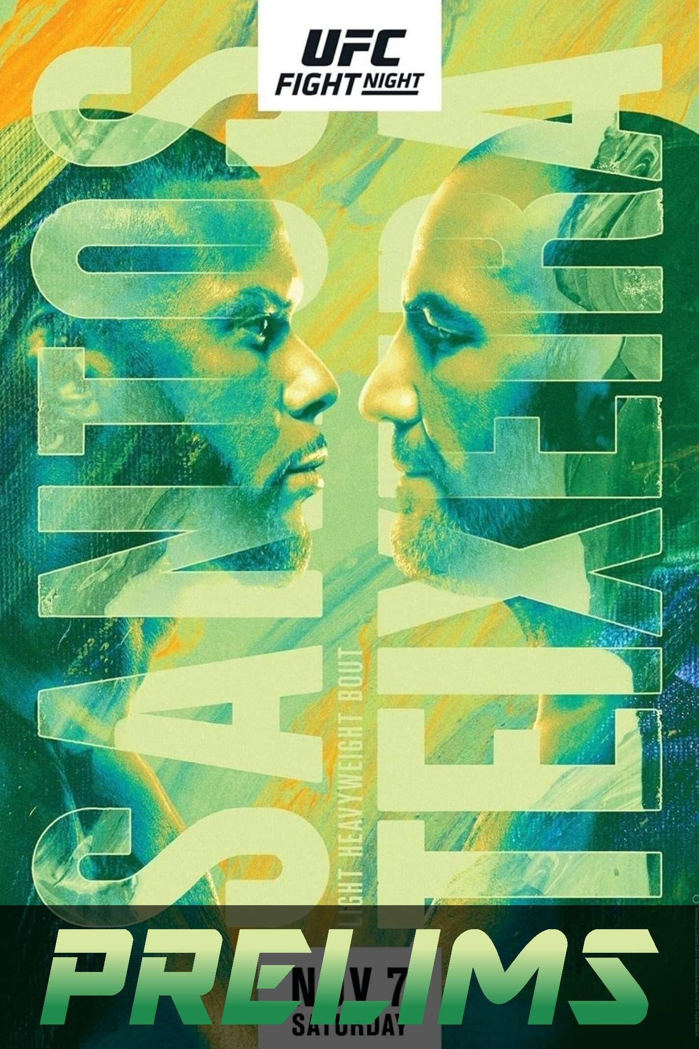 UFC on ESPN 17: Santos vs. Teixeira poster