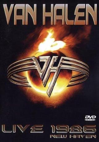 Van Halen - Live 1986 New Haven poster