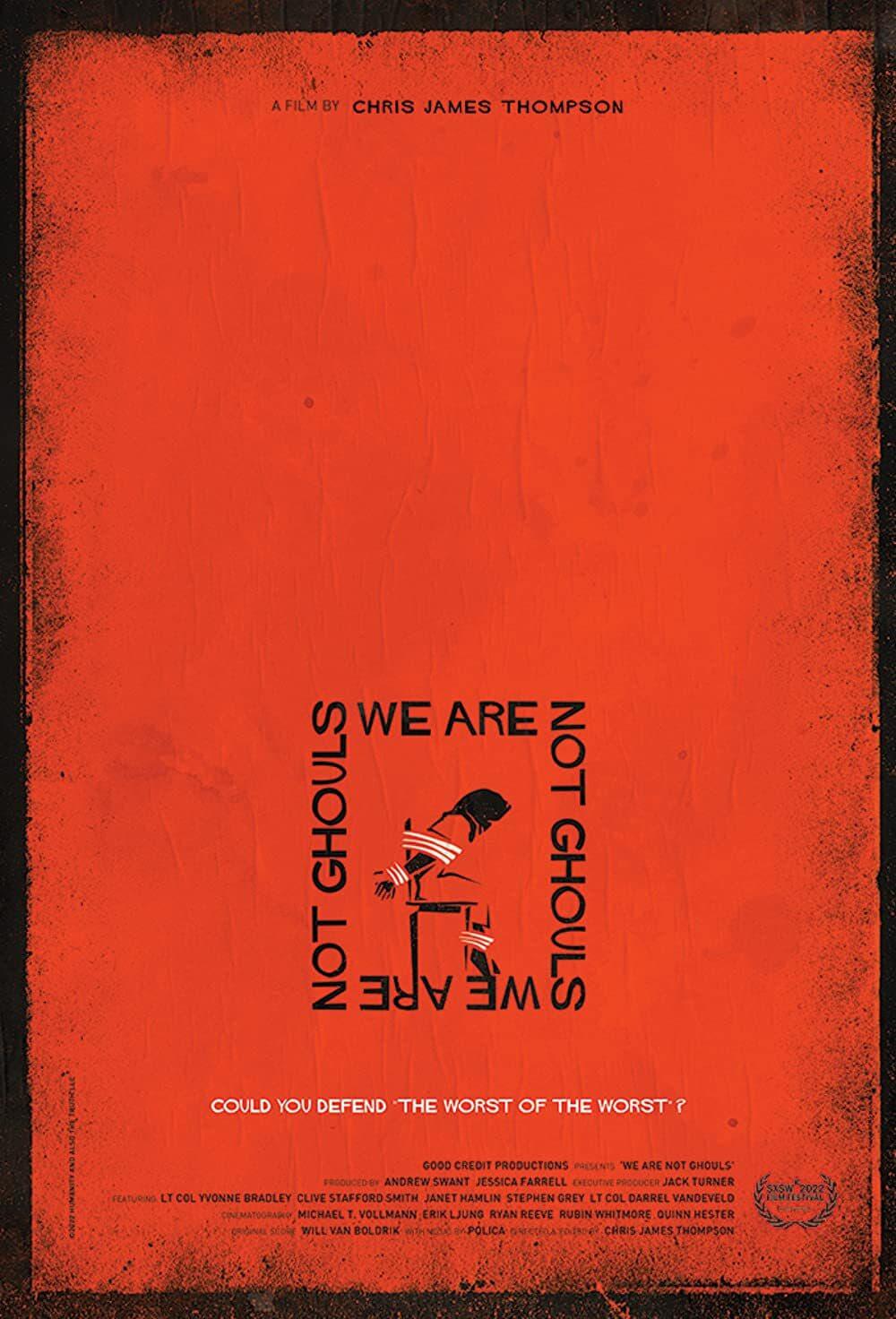 We Are Not Ghouls poster