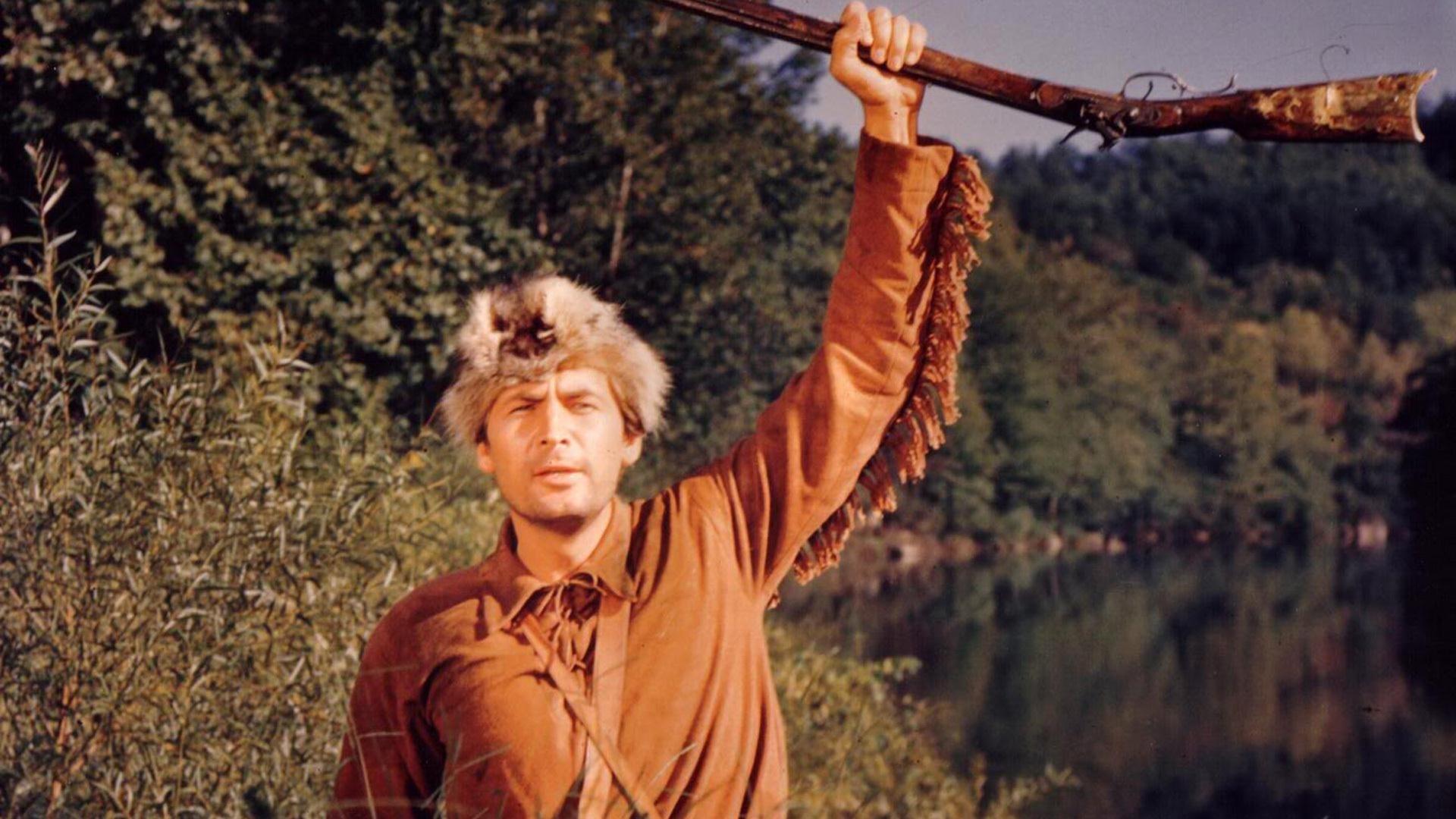 Davy Crockett, King of the Wild Frontier backdrop