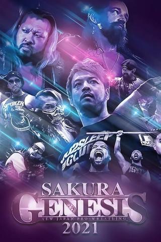 NJPW Sakura Genesis 2021 poster