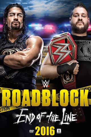 WWE Roadblock: End of the Line 2016 poster
