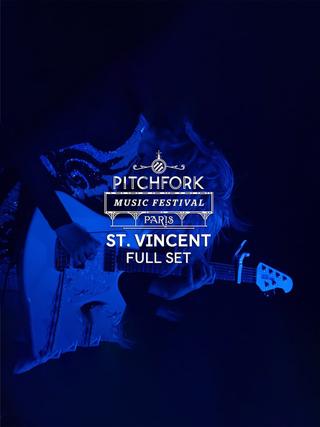 St. Vincent: Live at the Pitchfork Music Festival Paris 2014 poster