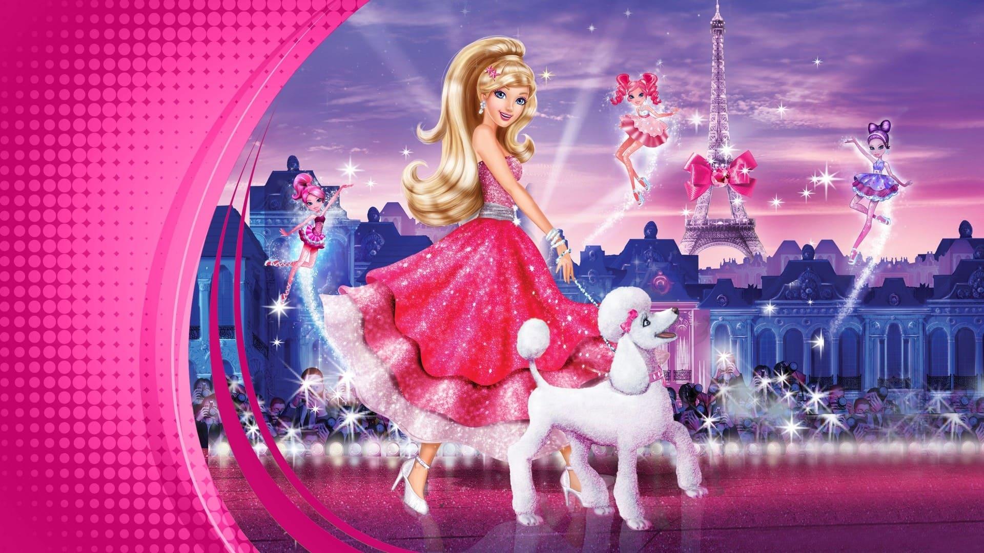 Barbie: A Fashion Fairytale backdrop