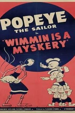 Wimmin is a Myskery poster