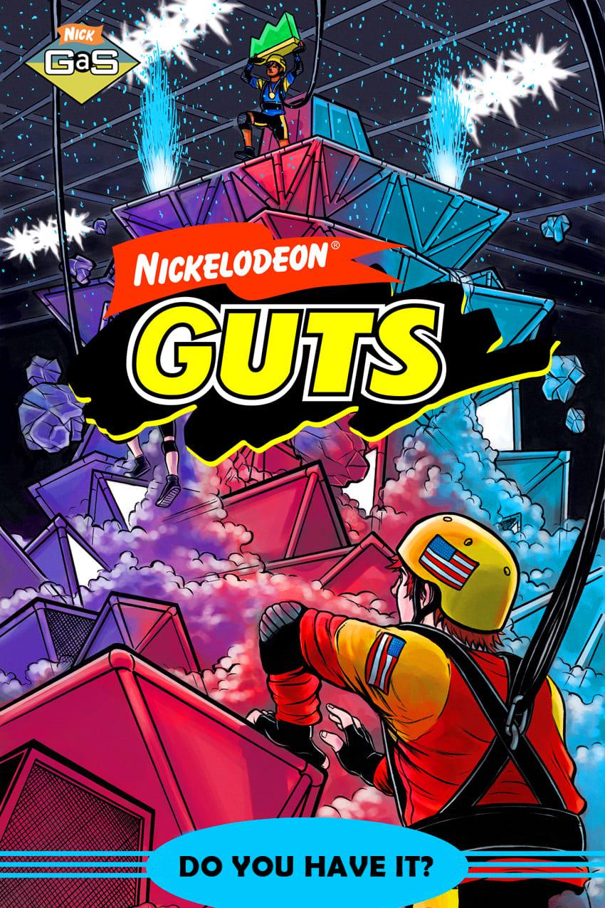 Nickelodeon GUTS poster