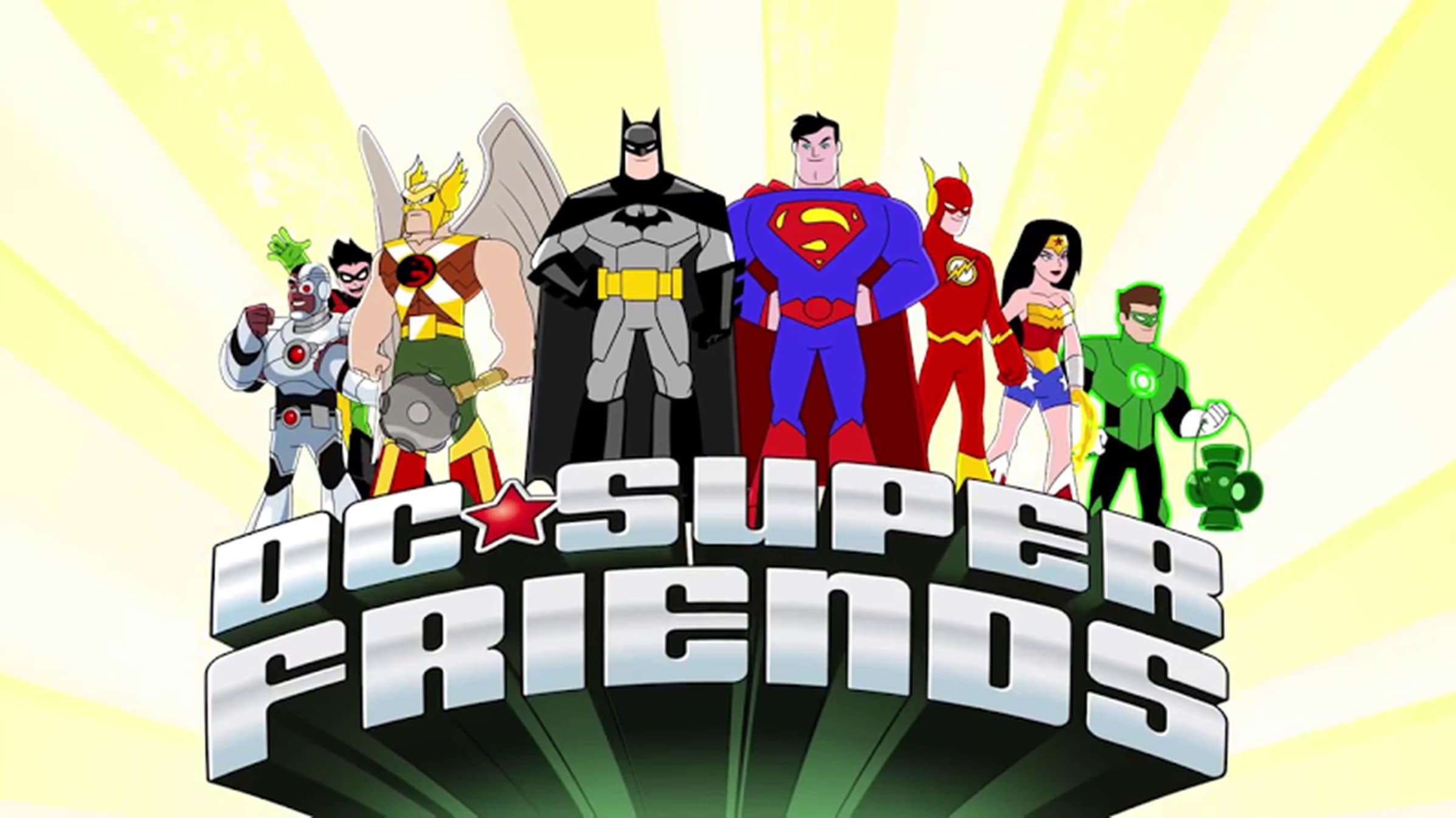 DC Super Friends backdrop