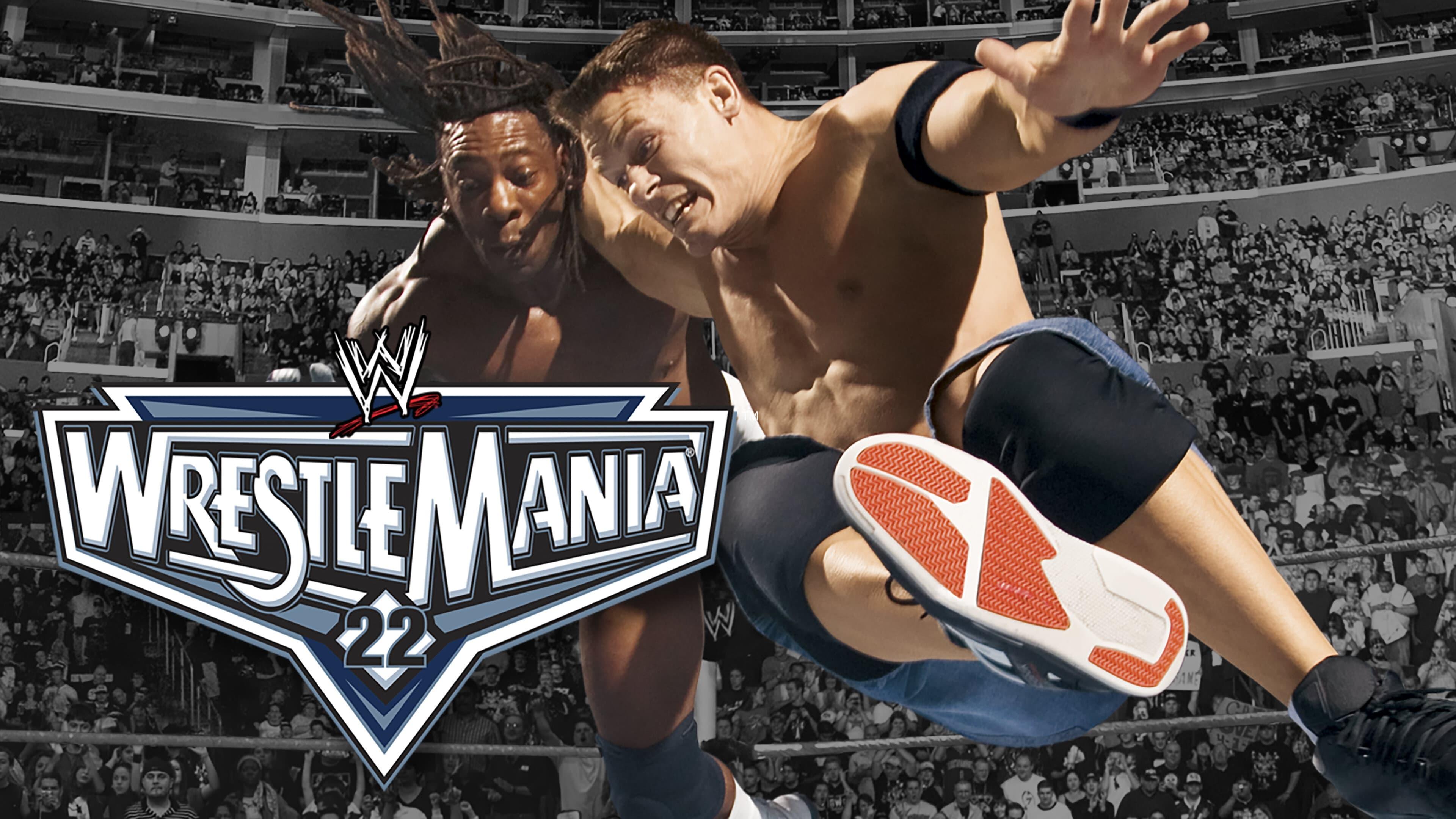 WWE WrestleMania 22 backdrop