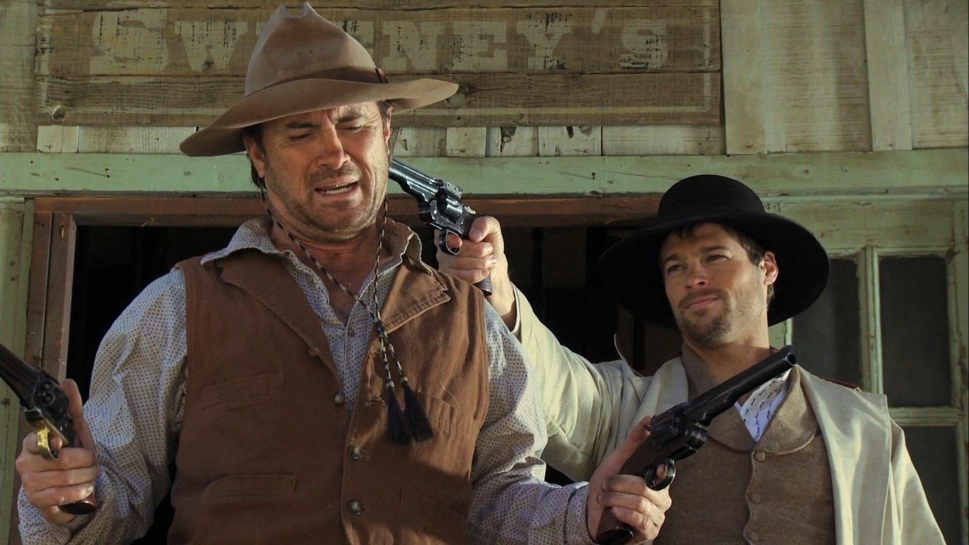 American Bandits: Frank and Jesse James backdrop