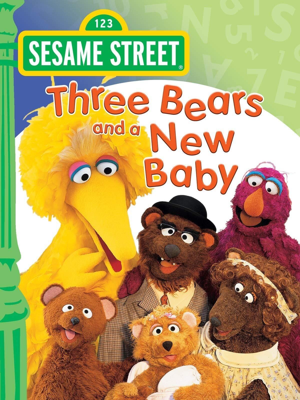 Sesame Street: Three Bears and a New Baby poster