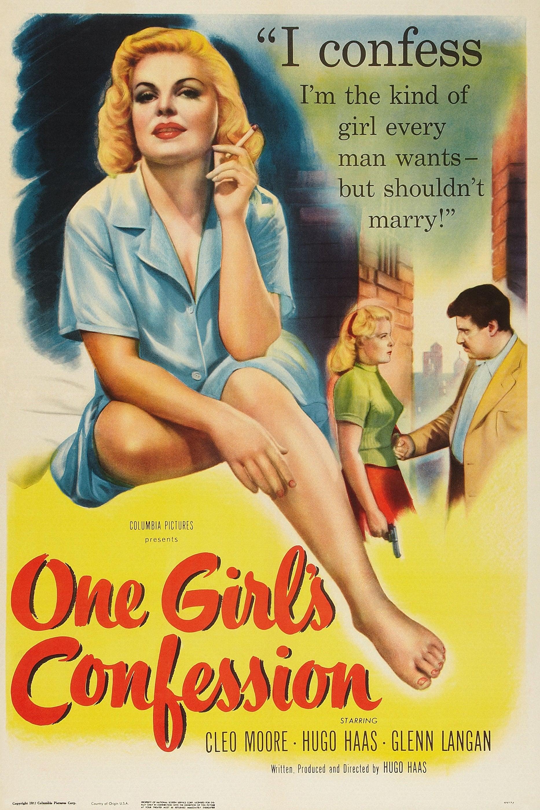 One Girl's Confession poster
