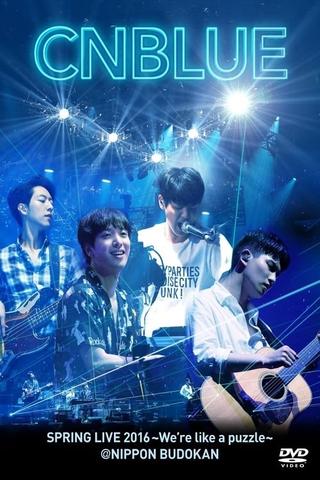 CNBLUE SPRING LIVE 2016 ～We're like a puzzle～ poster