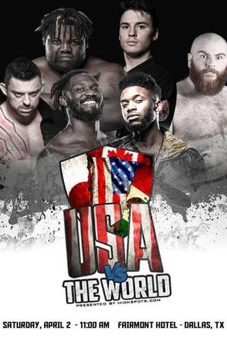 WrestleCon USA vs. The World 2022 poster