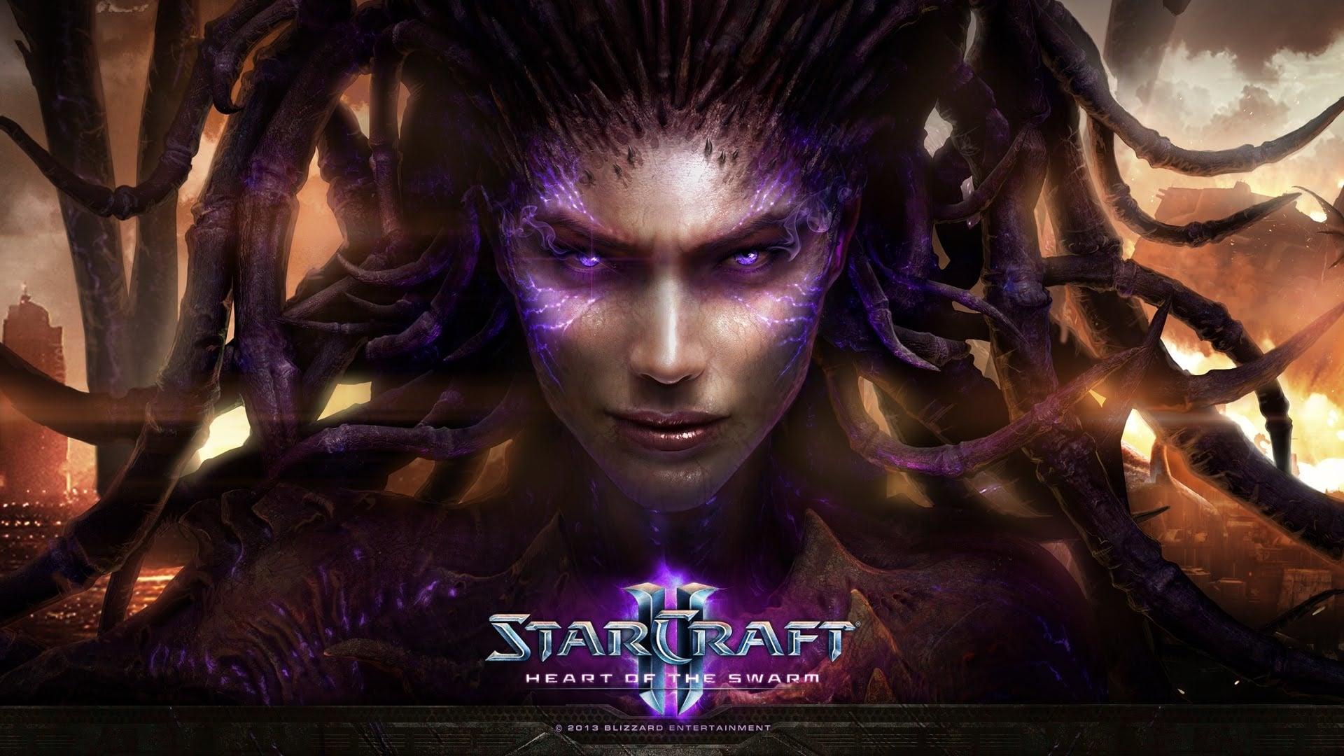 StarCraft II: Heart of the Swarm backdrop