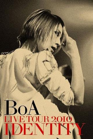 BoA LIVE TOUR 2010 IDENTITY poster