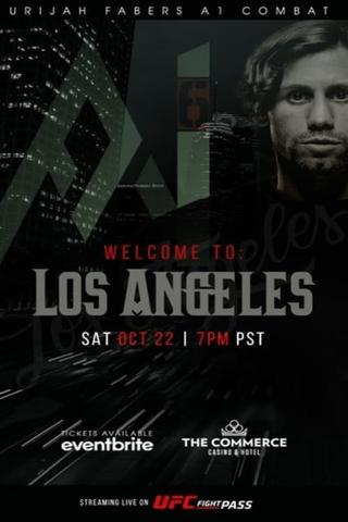 Urijah Faber’s A1 Combat 6 poster