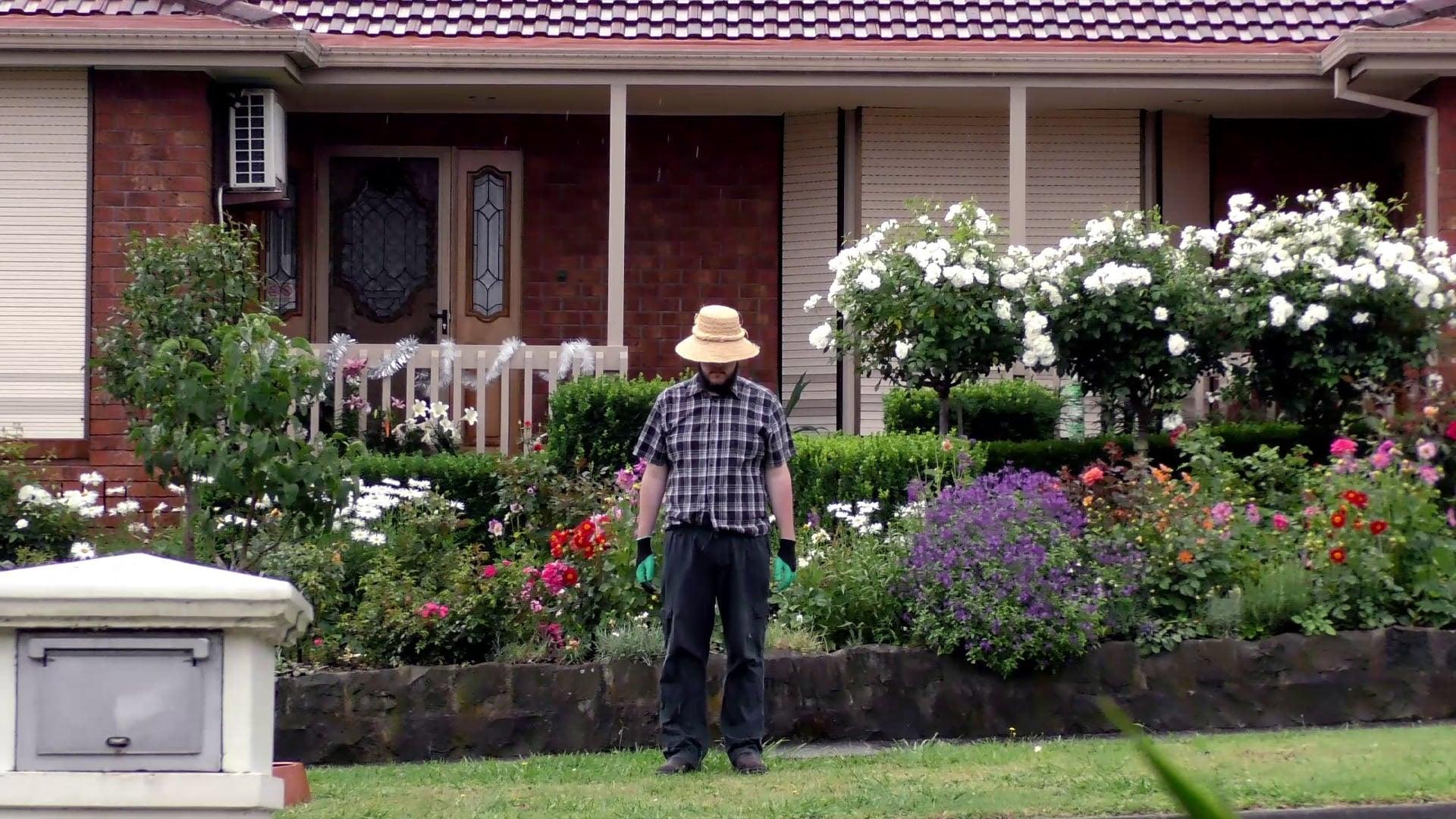 The Weed Whacker backdrop