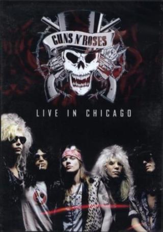 Guns N' Roses Live in Chicago 1992 poster