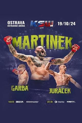 KSW 99: Vojcak vs. Martinek poster