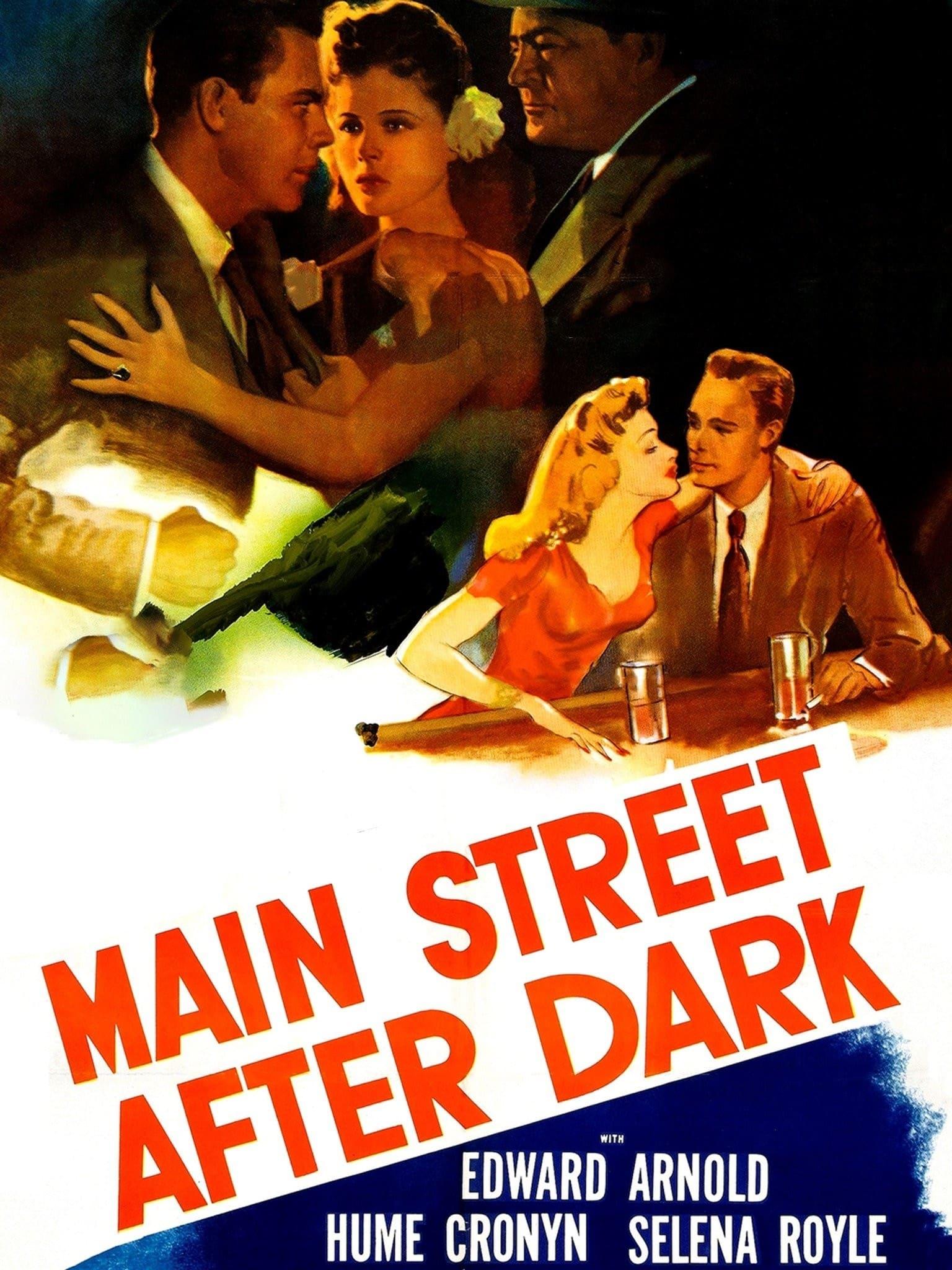 Main Street After Dark poster