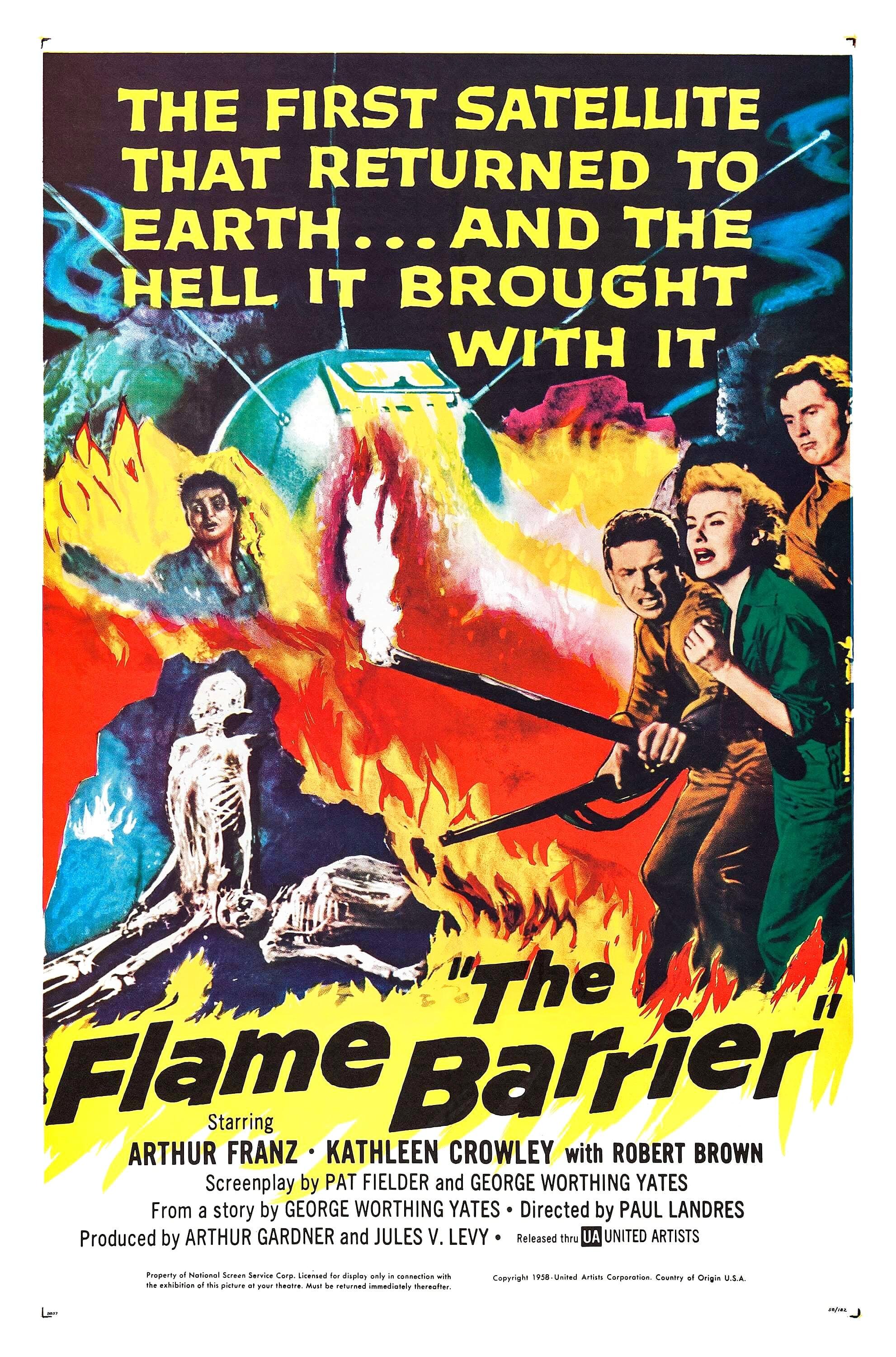 The Flame Barrier poster