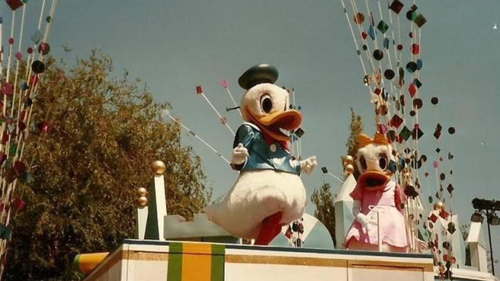 Donald Duck's 50th Birthday backdrop
