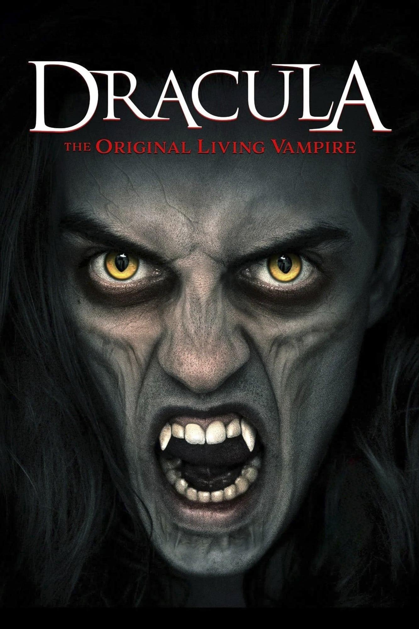 Dracula: The Original Living Vampire poster