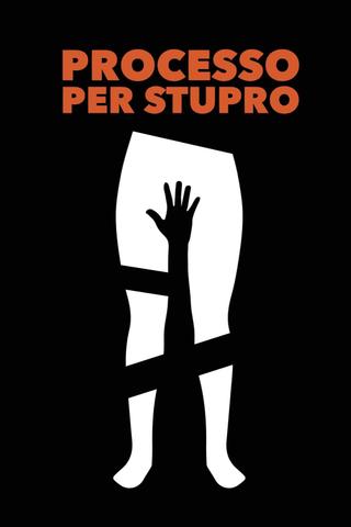 Processo per stupro poster