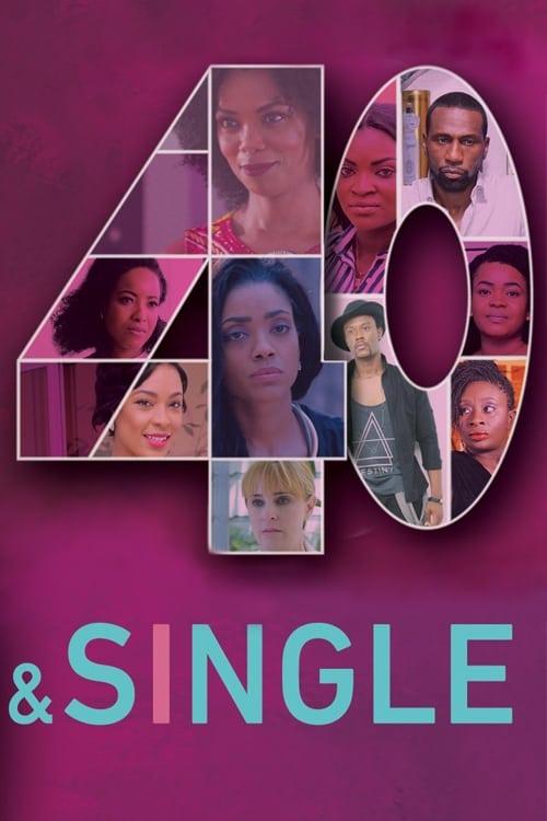 40 and Single poster