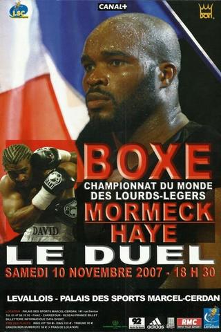 Jean Marc Mormeck vs. David Haye poster