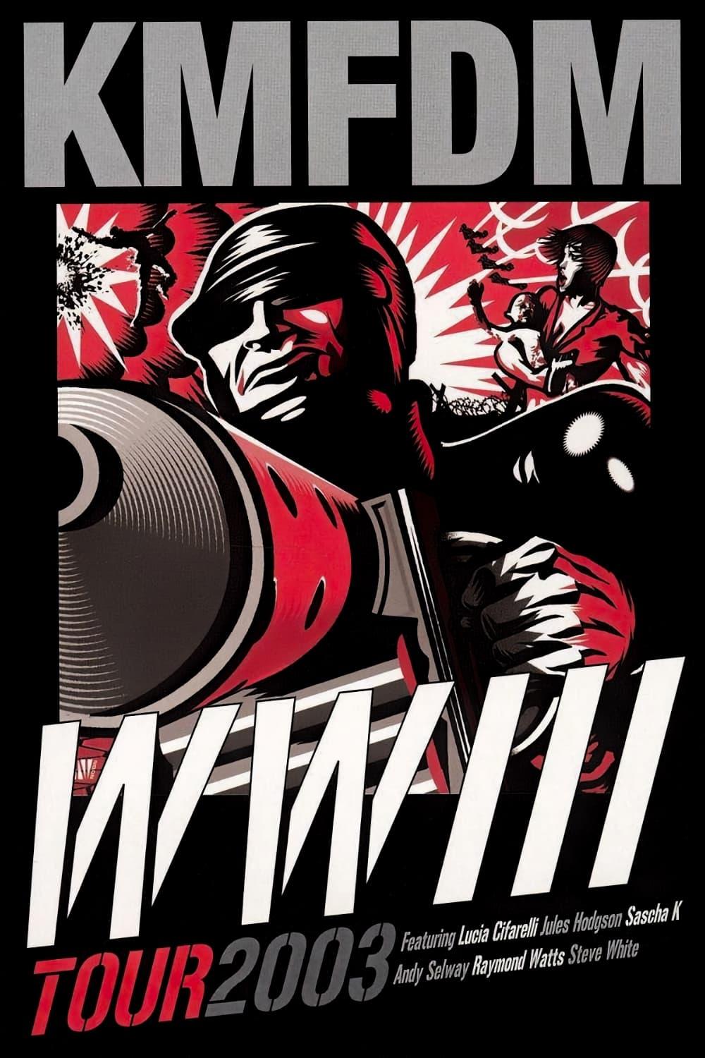 KMFDM: WWIII Tour 2003 poster