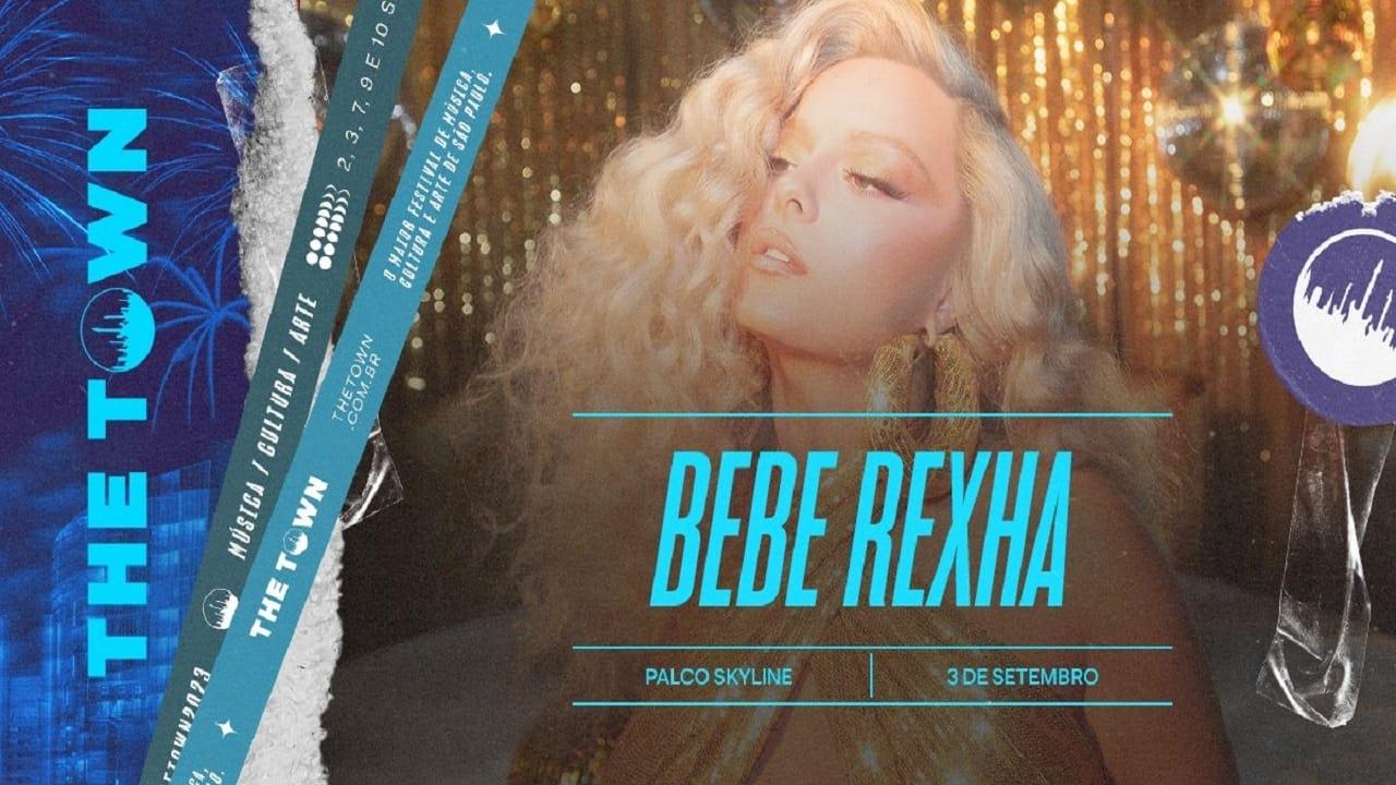 Bebe Rexha The Town 2023 backdrop