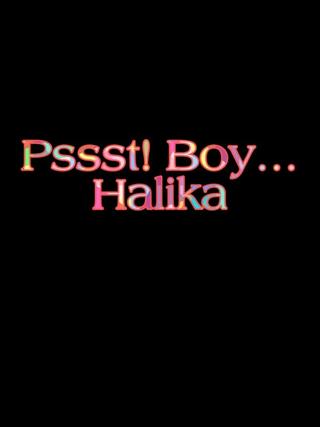Pssst! Boy… Halika poster
