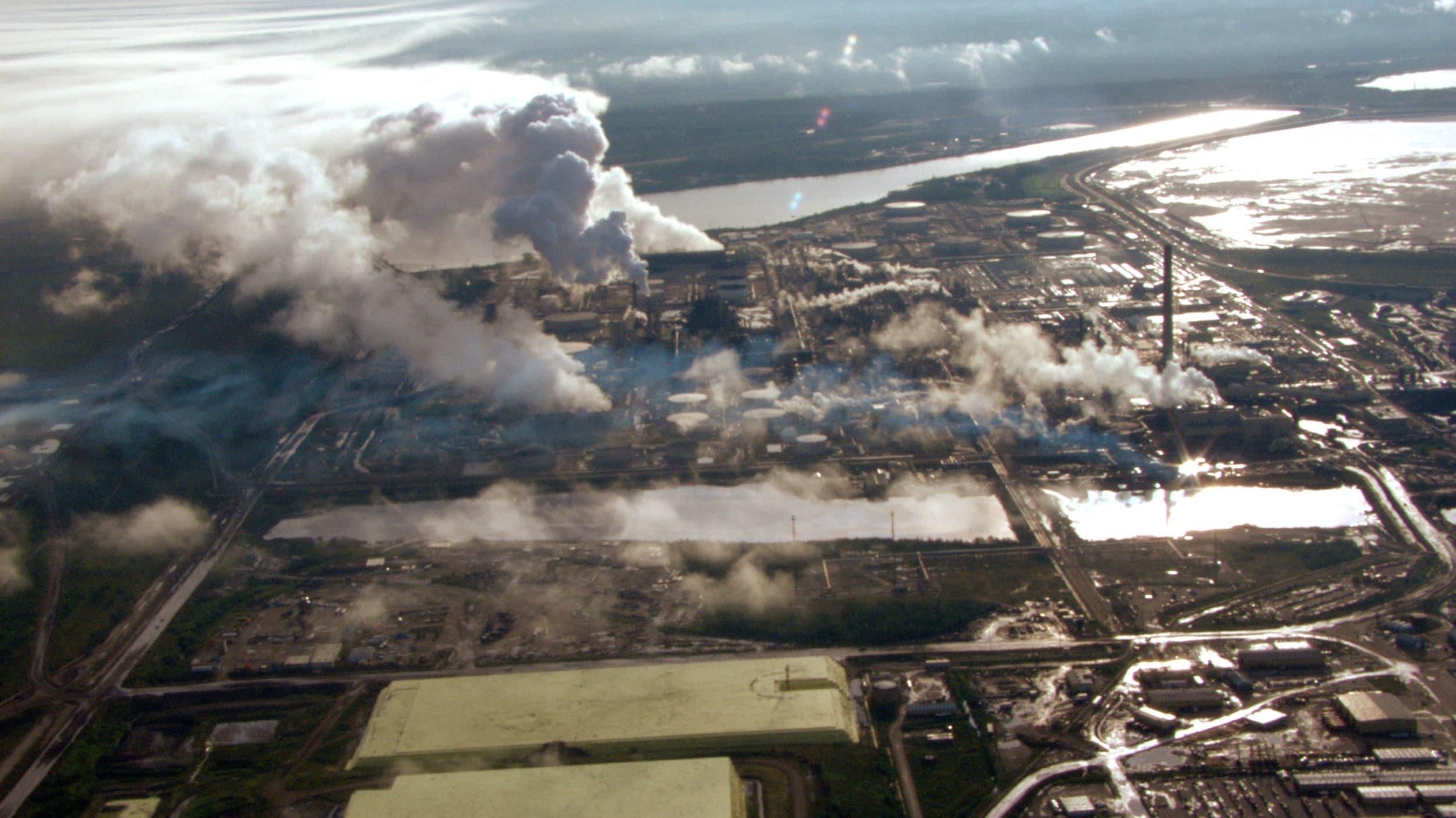 Petropolis: Aerial Perspectives on the Alberta Tar Sands backdrop