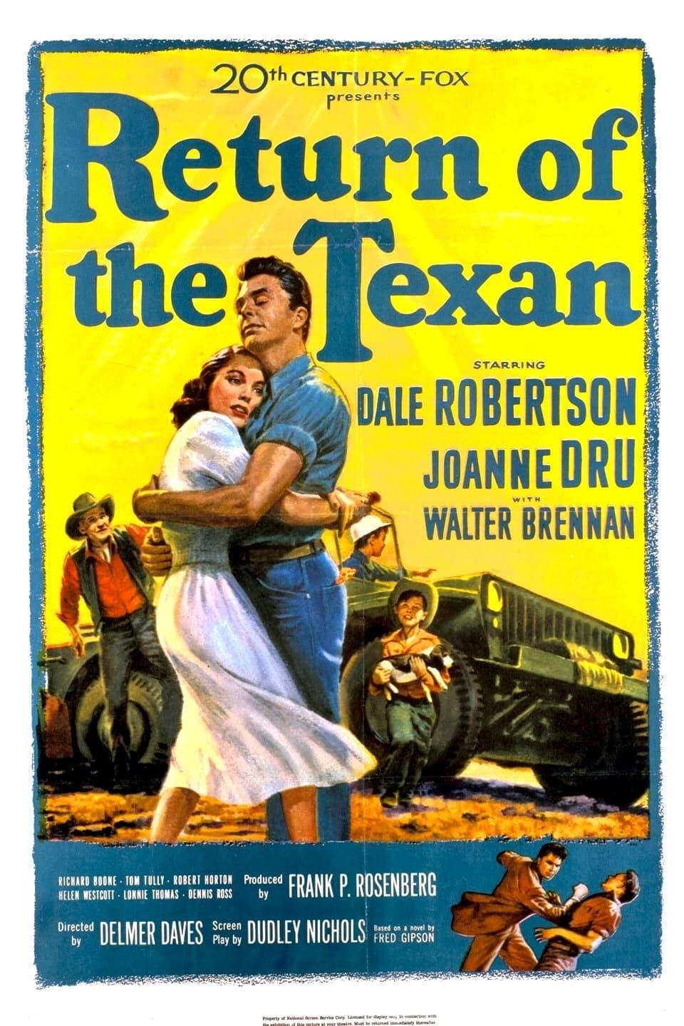 Return of the Texan poster
