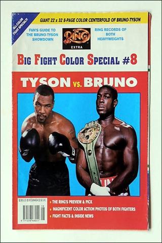 Mike Tyson vs Frank Bruno poster